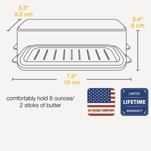 Eparé Butter Keeper - NIB - Picture 4 of 5